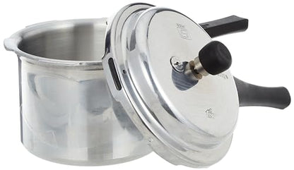 Prestige PRP3 Pressure Cooker, 3 Liter, Silver, Aluminum