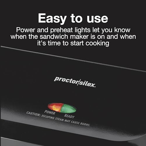 Proctor Silex Panini Press Sandwich Maker Grill & Electric Indoor Grill