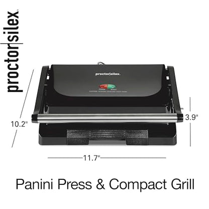 Proctor Silex Panini Press Sandwich Maker Grill & Electric Indoor Grill