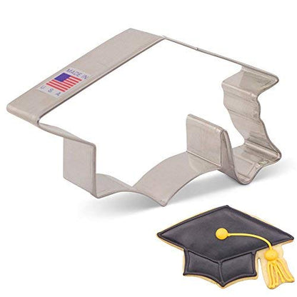 Ann Clark Graduation Cap 2026 Cookie Cutter, 4.5" Made in USA