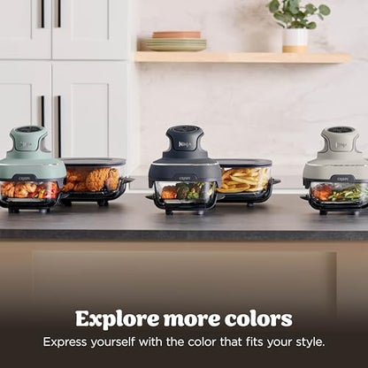 Ninja Crispi Glass Air Fryer, 4-in-1, Green, FN101SG