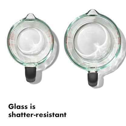 OXO Good Grips 2-Cup and 4-Cup Glass Measuring Cup Set