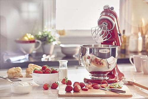KitchenAid Artisan, 5-Qt Tilt Head Stand Mixer, KSM150PS, Empire Red