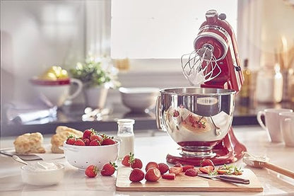 KitchenAid Artisan, 5-Qt Tilt Head Stand Mixer, KSM150PS, Empire Red