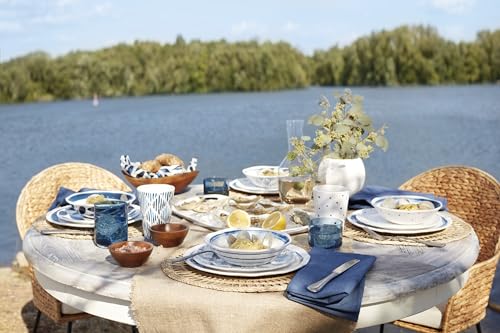 Lenox Blue Bay Melamine 20-Piece Dinnerware Set for 4