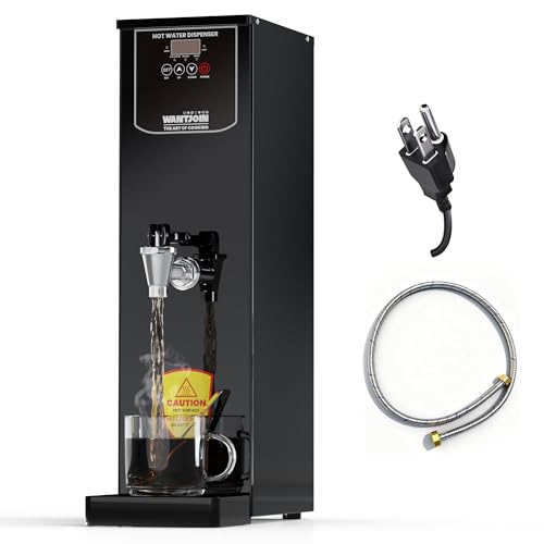 WantJoin Commercial Water Boiler - Electric Hot Water Dispenser 35L(9.2 GAL)/Hour Step-Heating Automatic Temperature Control 32°F - 212°F for Boba Tea Coffee Shop Office