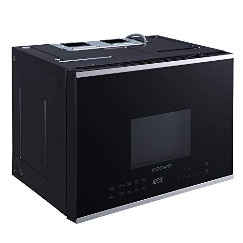 24 in. Stellar Coll 1.3 cu ft Over the Range Microwave, Vent Fan, Stainless