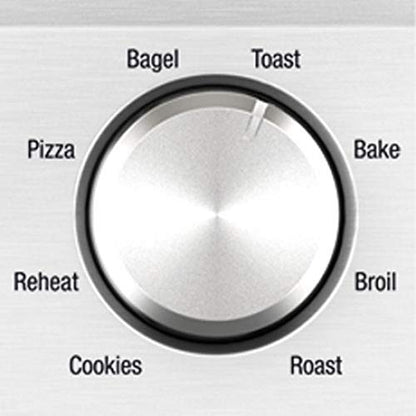 Breville BOV450XL Mini Smart Countertop Oven and Toaster Oven, Small, Brushed Stainless Steel