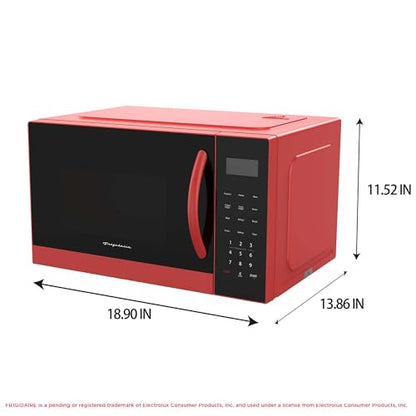FRIGIDAIRE EMW953RED Microwave Oven, 900 Watts with 10 Power Levels, Red