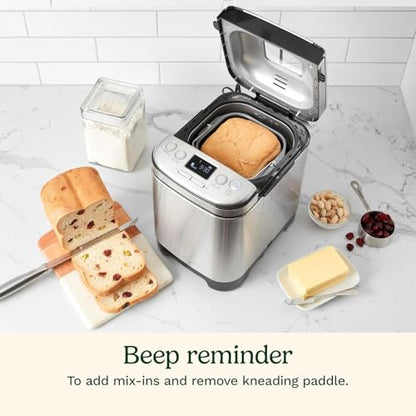 Cuisinart CBK-110C Compact Automatic Bread Maker, Stainless Steel