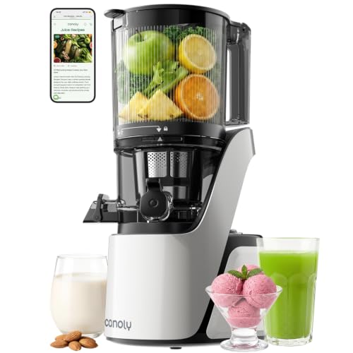 Canoly 3-in-1 Cold Press Juicer C16, Makes Juice & Sorbet & Nut Milk