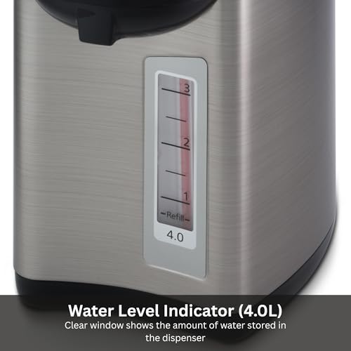Tiger PDU-A40U Electric Water Boiler and Warmer (135 oz, Black)