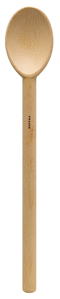 HIC Kitchen Deluxe Heavyweight French Beechwood Spoon, 13.75-Inches,Brown
