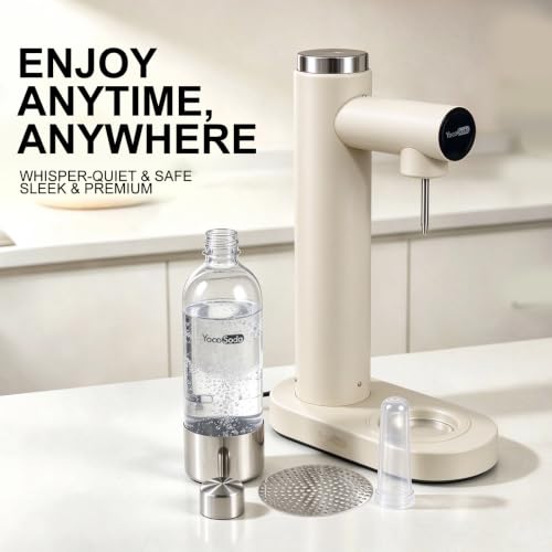 YOCOSODA Carbonator Soda Maker, Sparkling Water Maker Machine for Home
