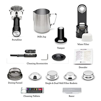 Breville Barista Express Espresso Machine BES870BTR, Black Truffle