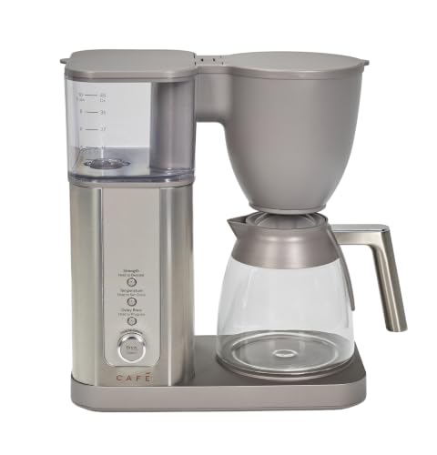 Café Specialty Drip Coffee Maker 10-Cup Glass Carafe, Hot or Iced, SCA