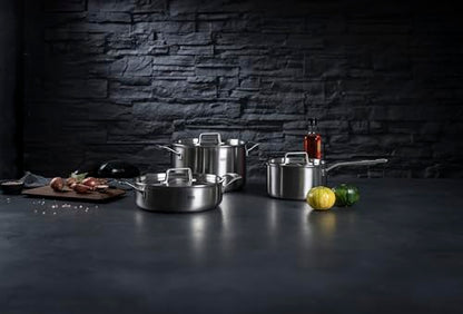 Kuhn Rikon Culinary Fiveply Set sauce 1.7L, pot 3.4L & 6.4L