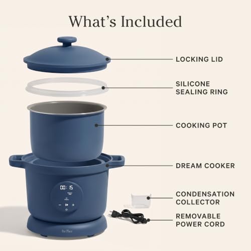 Our Place Dream Cooker, 6 Qt Ceramic Nonstick Pressure Cooker & Multicooker