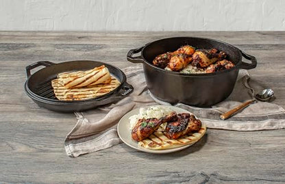 Lodge Chef Collection 6qt Double Dutch Oven