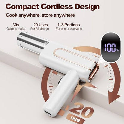 Bestery 5 in 1 Electric Pasta Maker Machine, Upgraded Powerful Motor