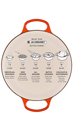 Le Creuset Enameled Cast Iron Signature Round Dutch Oven, 2 qt., Cerise
