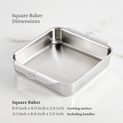 Hestan Provisions OvenBond 7-Piece Gourmet Essentials Trii-Ply Stainless Steel Set