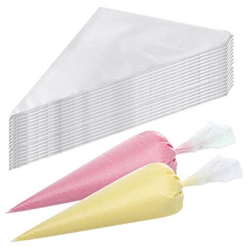 400 Pcs Piping Bags Disposable 12 Inch Anti-Burst Pastry Bags, Tipless Icing Piping Bag for Cake, Cream Frosting and Cookie Decoration Supplies