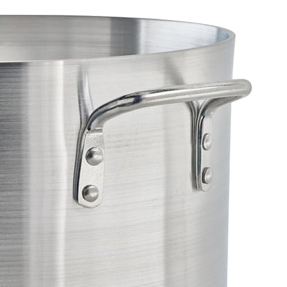 Winco Heavy-Duty Aluminum Sauce Pot, 4mm, 20 Quart