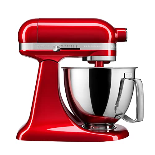 KitchenAid Artisan Mini, 3.5-Qt Tilt Head Stand Mixer, Candy Apple Red