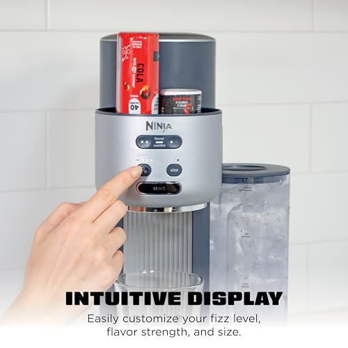 Ninja Thirsti Ultimate Drink System, Soda Maker, Cyberspace, WC3001BL2