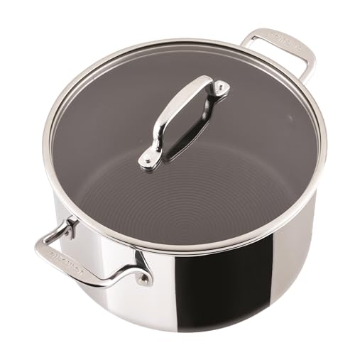 Circulon C1 Series Stainless Steel Nonstick Cookware Set - 11-Piece – Induction Pots & Pans Set with ScratchDefense, Metal Utensil Safe