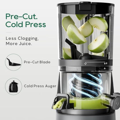 Canoly 3-in-1 Cold Press Juicer C16, Makes Juice & Sorbet & Nut Milk