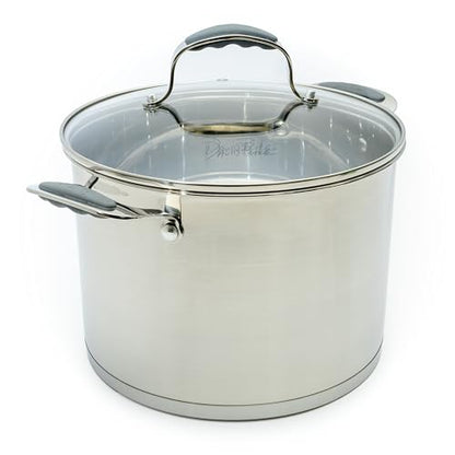 David Burke Stature 10 Quart Stock Pot with Lid