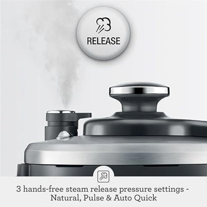 Breville Fast Slow Go Pressure Cooker BPR680BSS, Brushed Stainless Steel