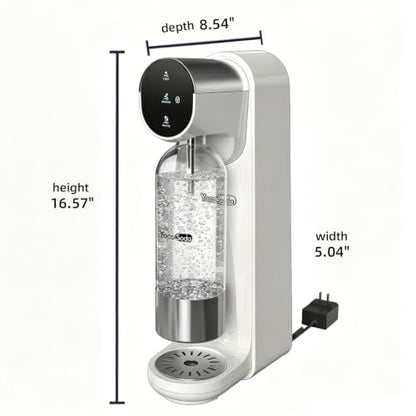 Sparkling Soda Water, Electric Soda Maker for Making Carbonated