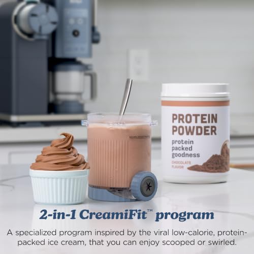 Ninja Creami Scoop & Swirl 13-in-1 Ice Cream and Soft Serve Maker, NC701BL