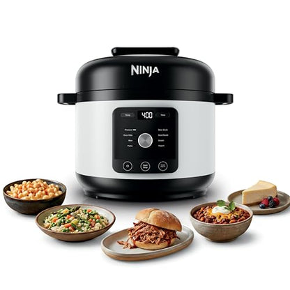 Ninja® HyperHeat™ 9-in-1 Pressure Cooker, 6.5-qt, White, PC201WH