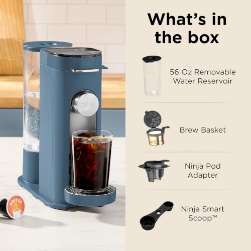 Ninja Single Serve Coffee Maker - Combo Machine, K-Cup Pods and Grounds