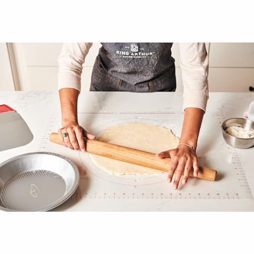 King Arthur Baking Company Rolling Mat, Non-Slip Non-Stick Silicone Baking Mat, For Kneading, Rolling, And Measuring Dough
