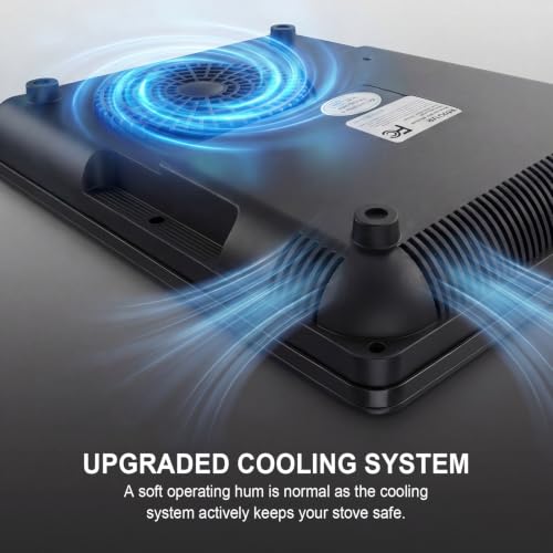 Portable Induction Cooktop 1800W Electric Countertop Stove for Kitchen, RV