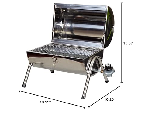 Stansport Stainless Steel Propane BBQ Grill (035)