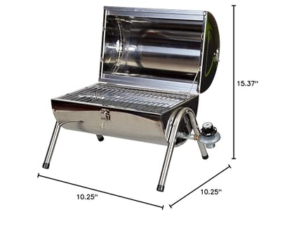 Stansport Stainless Steel Propane BBQ Grill (035)
