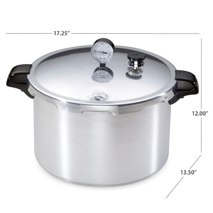 Presto 01755 16-Quart Aluminum canner Pressure Cooker, One Size, Silver