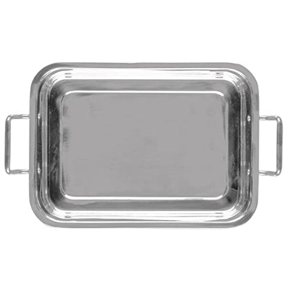 Farberware Classic Series Stainless Steel Roasting Pan with Rack, 17-Inch x 12.25-Inch Turkey Pan