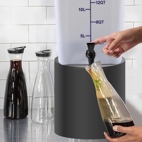 Snap! Cold Brew Cube - 5 gallon Commercial Cold Brew System,Cold Brew Coffee Set，Cold Brew Coffee Maker-Whtie