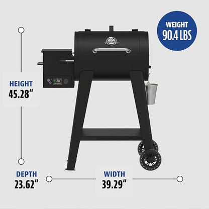 Pit Boss 500FB2 Pellet Grill, Matte Black - 11086