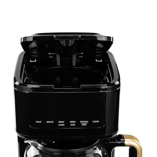 Professional Series 12-Cup Digital Coffee Maker, Strong Brew Setting, Permanent Filter, Pause n' Serve, Keep Warm Function