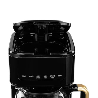 Professional Series 12-Cup Digital Coffee Maker, Strong Brew Setting, Permanent Filter, Pause n' Serve, Keep Warm Function