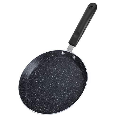 6 Inch Non-Stick Frying Pan with Non-Stick Coating, Egg Pan Omelette with Plastic Handle, Dishwasher Safe, Easy Cleanup, PFOA Free, Oven Safe Cooking Pan