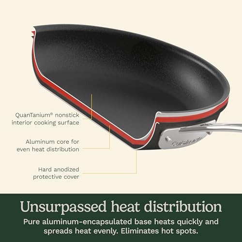 Cuisinart Chef's Classic™ Nonstick Hard Anodized 17 Piece Set w/Tempered Glass Lids
